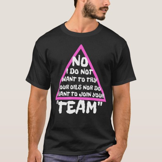 Anti-MLM-T-Shirt-Multi-Level-Marketing-Pyramidenre T-Shirt (Vorderseite)