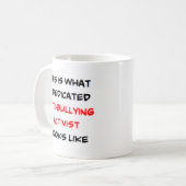 Anti-Mobbing-Aktivist, engagiert Kaffeetasse (Vorderseite Links)