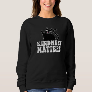 Anti Mobbing Regenbogen Sped Lehrer Katze Freundli Sweatshirt