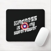 Anti-Mobbing-Shirt Powered By Kindness Mousepad (Mit Mouse)