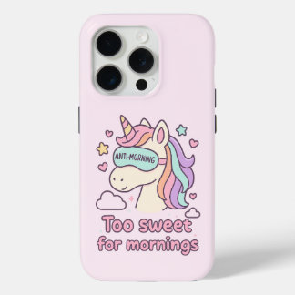 Anti-Morgen Einhorn Rosa iPhone-Hülle Case-Mate iPhone Hülle