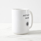 Anti Nazar Evil Eye Minimal Aesthetic Mug Kaffeetasse (VorderseiteRechts)