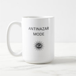 Anti Nazar Evil Eye Minimal Aesthetic Mug Kaffeetasse