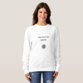 Anti Nazar Evil Eye Minimal Aesthetic T-Shirt Sweatshirt (Vorne ganz)