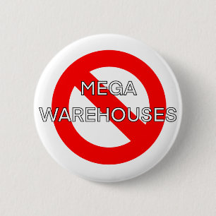 Anti Nein zu Mega-Lagern  Button
