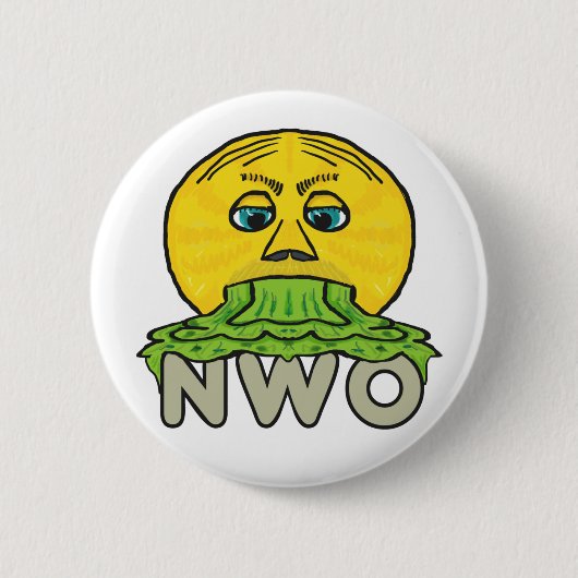 Anti-New-World-Ordnung Button (Vorderseite)
