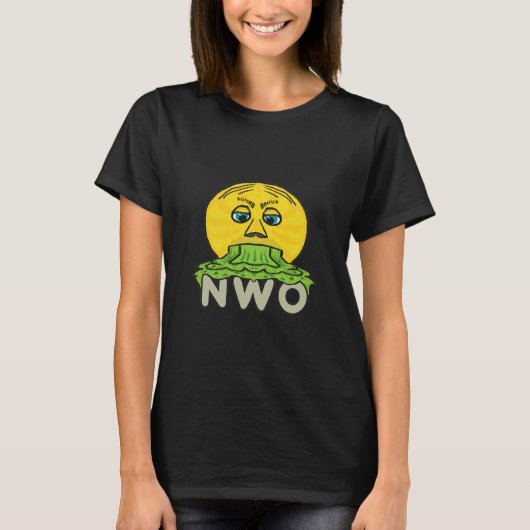 Anti-New-World-Ordnung T-Shirt (Vorderseite)