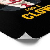 Anti-No Crown For A Clown Poster (Ecke)
