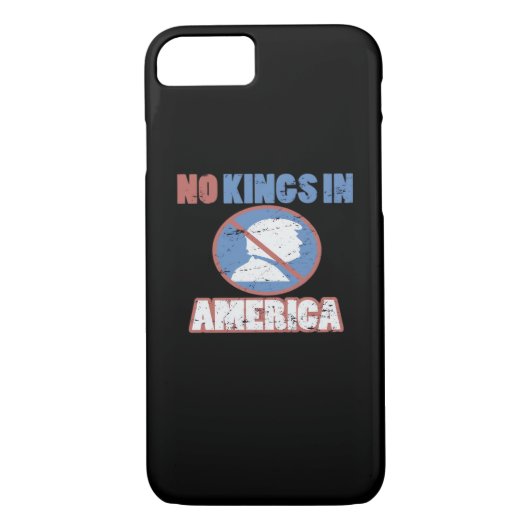 Anti- No Kings In America Classic Case-Mate iPhone Hülle (Rückseite)