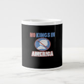 Anti- No Kings In America Classic Jumbo-Tasse (Vorderseite)