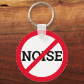 Anti-Noise Schlüsselanhänger (Vorderseite)