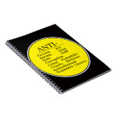 Anti-Notizbuch Notizblock (Rechte Seite)