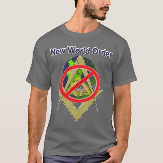 ANTI-NWO T - Shirt für Männer (Vorderseite)