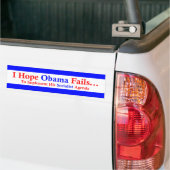 Anti-Obama 1 Autoaufkleber (On Truck)