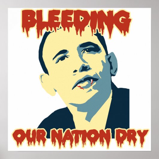 Anti Obama 2012 Poster (Vorne)