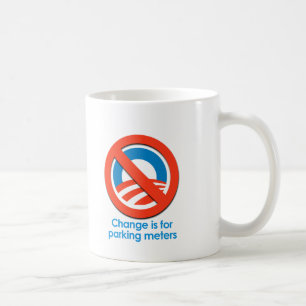 ANTI-OBAMA - ÄNDERN SIE IST FÜR PARKUHREN KAFFEETASSE