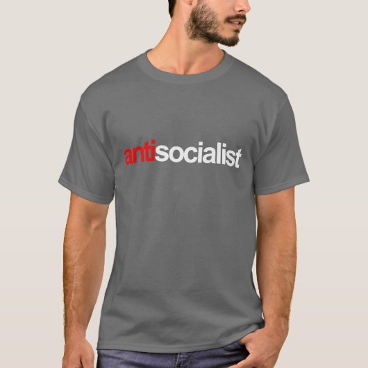 Anti-Obama - antisocialist T-Shirt (Vorderseite)