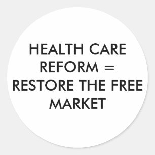 Anti-Obama-Aufkleber Runder Aufkleber