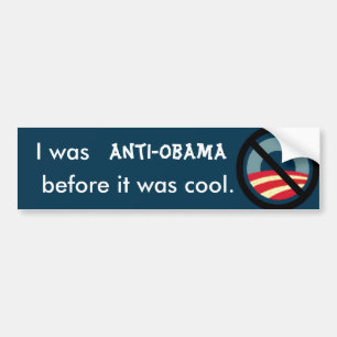 Anti-Obama-Autoaufkleber 2 Autoaufkleber
