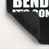 Anti-Obama-Autoaufkleber - Biegung über ihr geht Mousepad (Ecke)