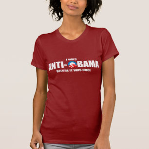 Anti-Obama-Autoaufkleber - ich war Anti-Obama T-Shirt
