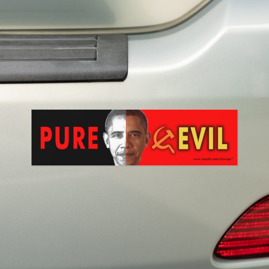 Anti-Obama-Autoaufkleber "Pure Evil" Autoaufkleber (Auf Auto)