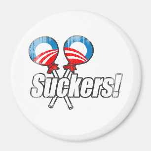 Anti-Obama-Autoaufkleber - Sauger Faded.png Magnet