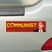 Anti-Obama: Barack Obama Kommunist Autoaufkleber (Auf Auto)