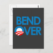 Anti-Obama - Beifall Postkarte (Vorne/Hinten)