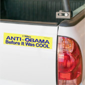 Anti-Obama, bevor es cool war Autoaufkleber (Auf Lkw)