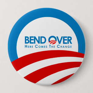 Anti-Obama - Biegung vorbei für Änderung Button