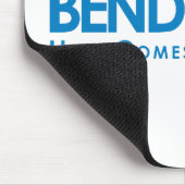 Anti-Obama - Biegung vorbei für Änderung Mousepad (Ecke)