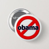 Anti-Obama Button (Vorne & Hinten)