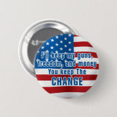 Anti-Obama-Button Button (Vorne & Hinten)