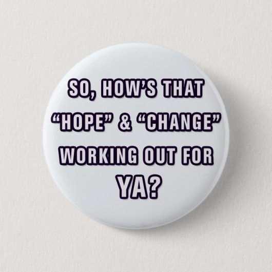 Anti-Obama-Button Button (Vorderseite)