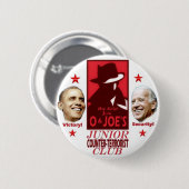 Anti-obama-Button Button (Vorne & Hinten)