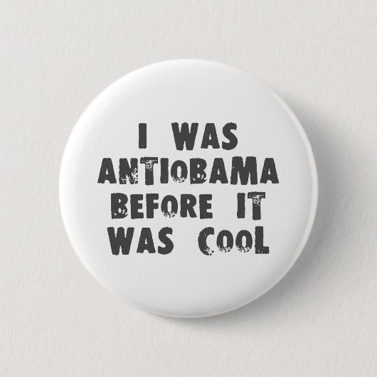 Anti-Obama-Button Button (Vorderseite)