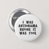 Anti-Obama-Button Button (Vorne & Hinten)