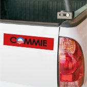 Anti-Obama - Commieschwarzes Autoaufkleber (Auf Lkw)