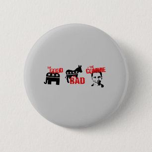 Anti-Obama - das gute. Das Schlechte. Der Commie Button