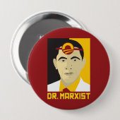 Anti-Obama: Doktor Marxist Button (Vorne & Hinten)