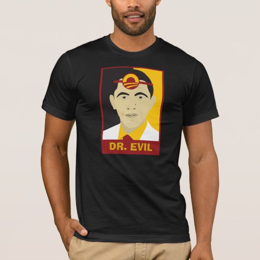 Anti-Obama-Dr. Evil T-Shirt (Vorderseite)