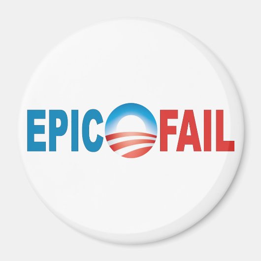 Anti-Obama Epic-Versag-Magnet Magnet (Vorne)