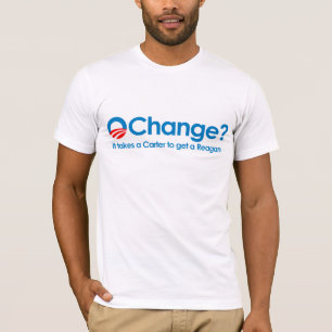 Anti-Obama - es nimmt ein Carter, um einen Reagan T-Shirt