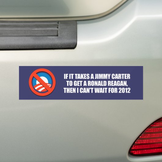 Anti-Obama - es nimmt einen Jimmy Carter, um ein Autoaufkleber (Auf Auto)