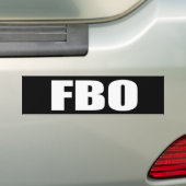 Anti-Obama - fbo Autoaufkleber (Auf Auto)