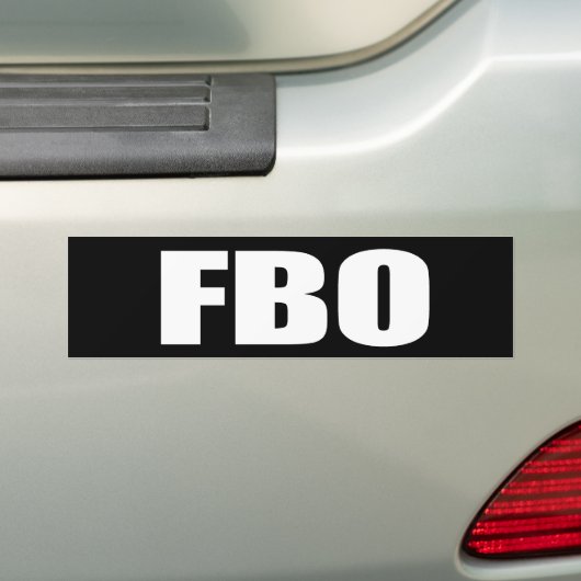 Anti-Obama - fbo Autoaufkleber (Auf Auto)