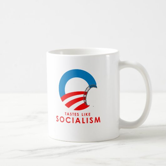 Anti-Obama - Geschmäcke mögen Sozialismus T - Kaffeetasse (Rechts)