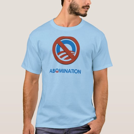 Anti-Obama - Gräuel T-Shirt (Vorderseite)