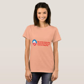 Anti-Obama - Jeder verdient, was man hart arbeitet T-Shirt (Vorne ganz)
